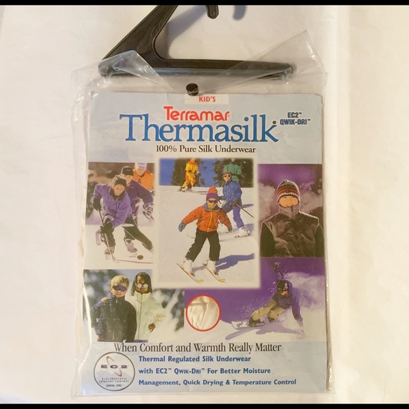 Terramar Thermasilk Accessories Silk Thermal Underwear Long Sleeve Ec2 Quick Dry L Ski